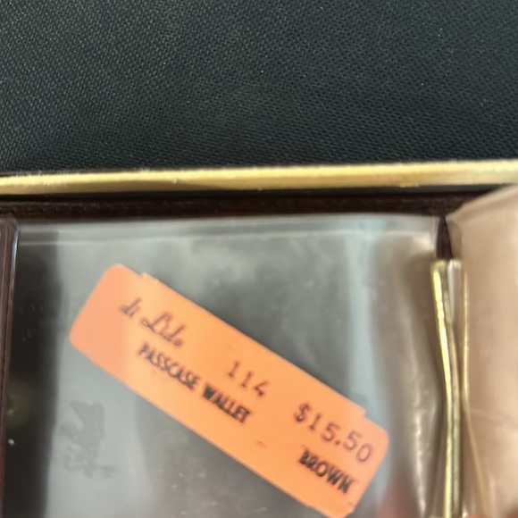 Vintage DI LIDO # 977 Water Buffalo  Leather Men's wallet - Picture 8 of 9